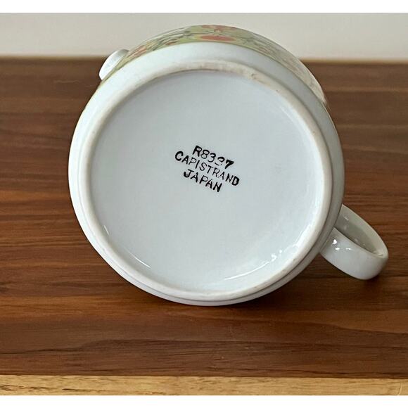 Vintage Rare Nasco Fine China Capistrand Bird Flower Coffee Tea Creamer R8337 - Picture 6 of 8